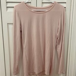 Heat Teach Blush Long Sleeve Tee